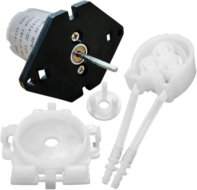 Gikfun 12V DC Peristaltic Dosing Pump Liquid Pump for Aquarium Lab Analytic DIY EK1977 (Flat Angle) - Image 5